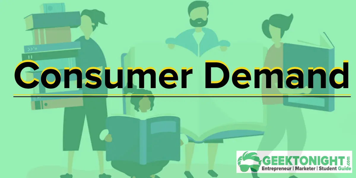 Consumer Demand in Economics