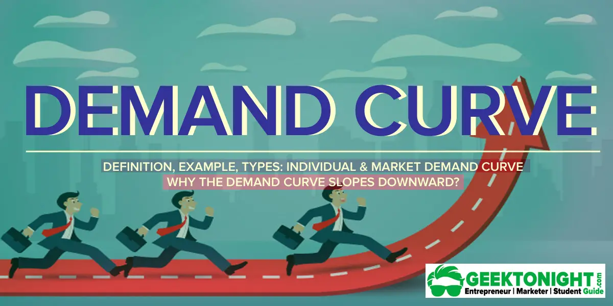 why demand curve slopes down