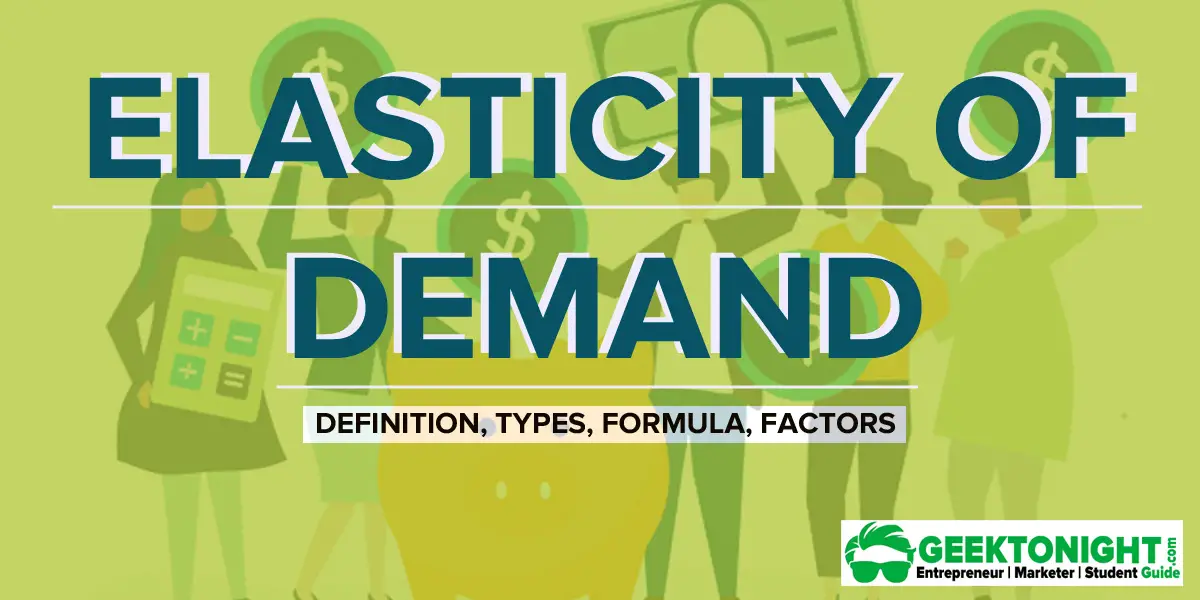 application of elasticity of demand