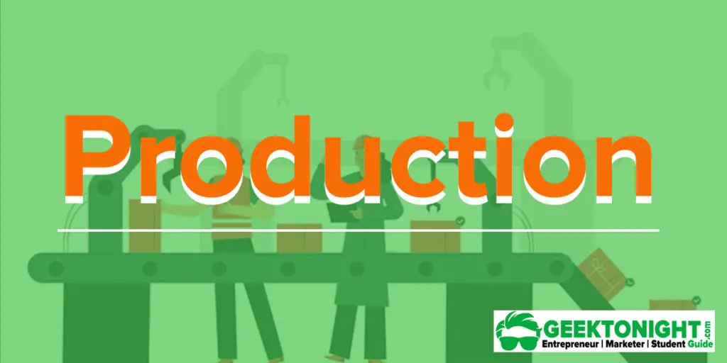 what is production