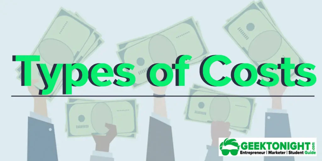 Types of Costs in Economics
