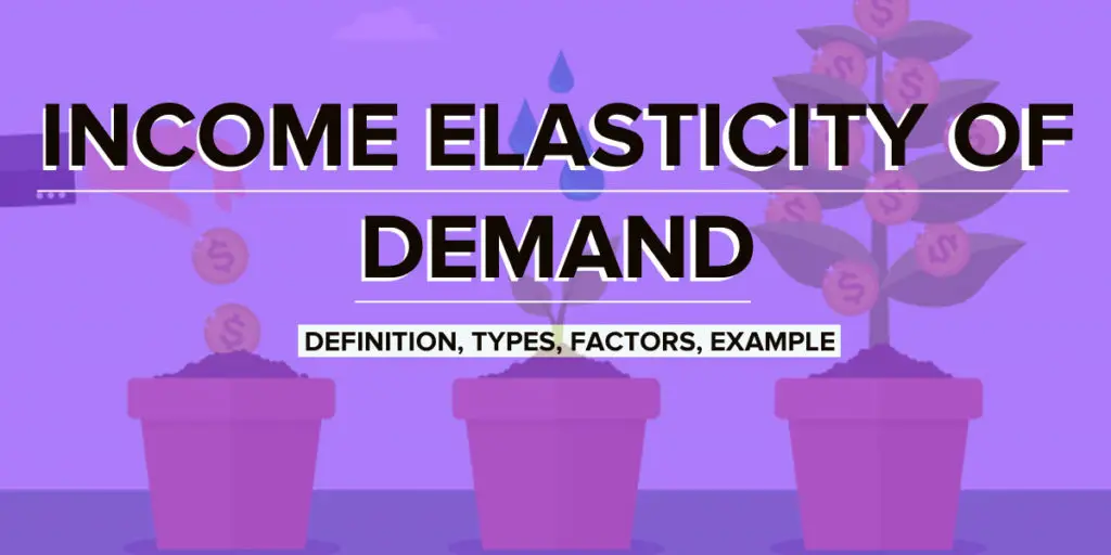 concept of income elasticity of demand