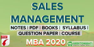 tqm assignment topics Read more about the article Sales Management Notes | PDF, Book, Syllabus | MBA 2023