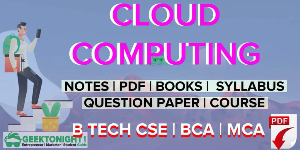 Cloud Computing Notes