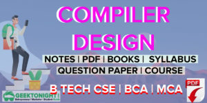 Read more about the article Compiler Design Notes | PDF, Syllabus, Book | B Tech 2021