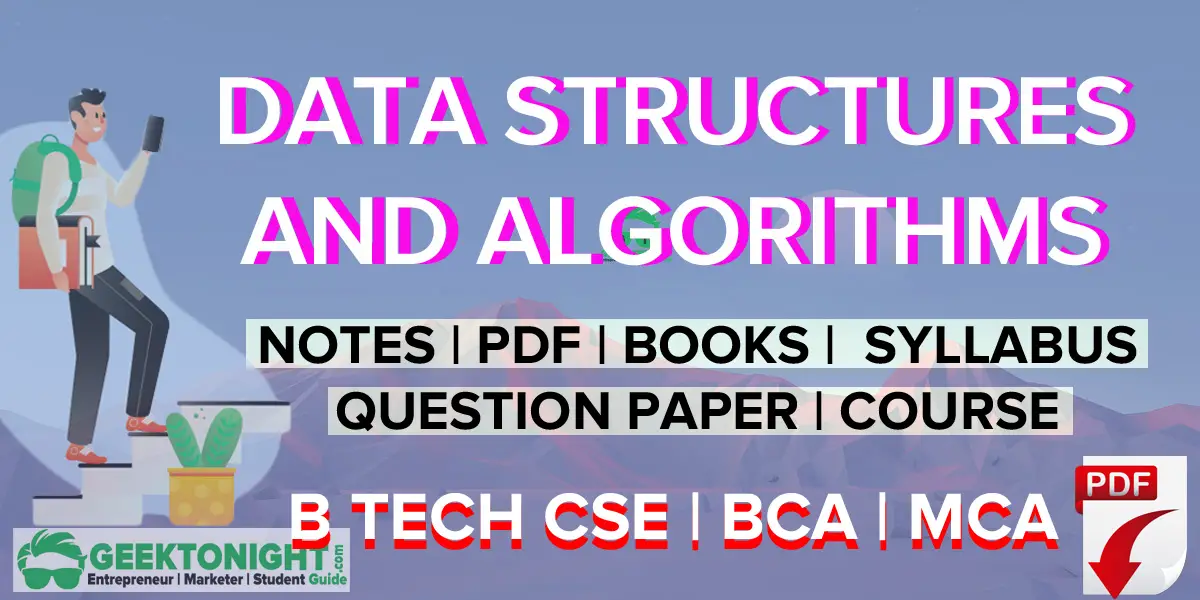 Data Structures and Algorithms Notes
