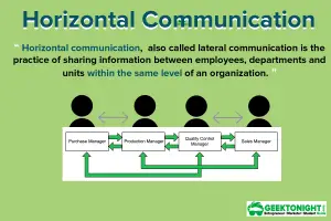 Read more about the article What is Horizontal Communication? Definition, Advantage, Flow