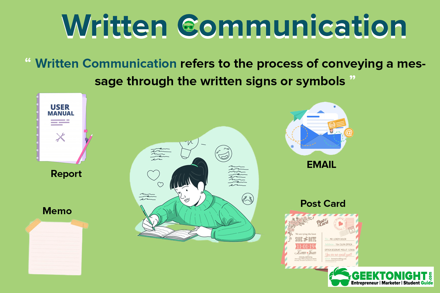 writing skills of communication