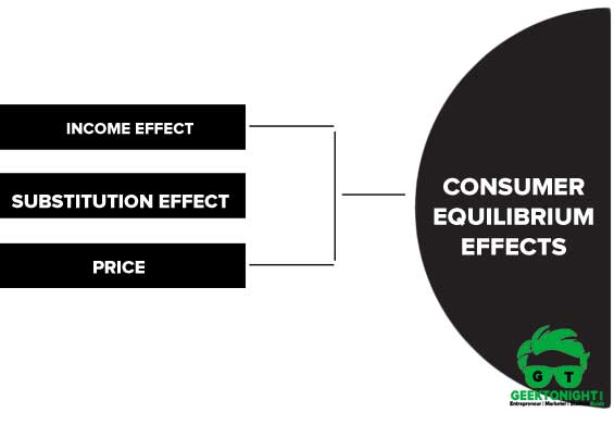 Consumer Equilibrium Effects Types