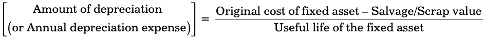 Straight Line Method (SLM)