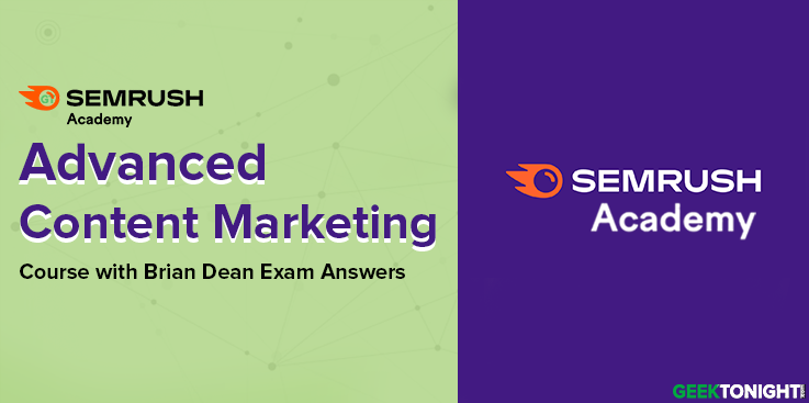 Advanced Content Marketing with Brian Dean Exam Answers
