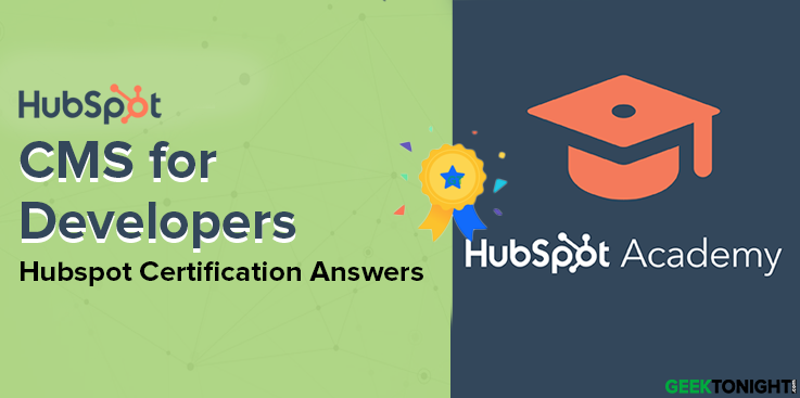 HubSpot CMS for Developers Certification Answers