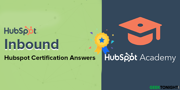 HubSpot Inbound Certification Exam Answers