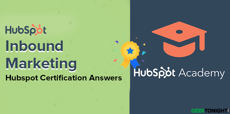 Hubspot Inbound Marketing Certification Answers