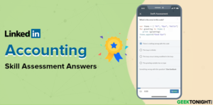 Read more about the article LinkedIn Accounting Skill Assessment Answers (2023)