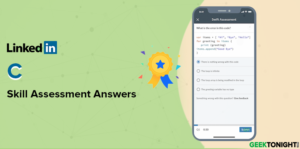 Read more about the article LinkedIn C (Programming Language) Skill Assessment Answers (2024)