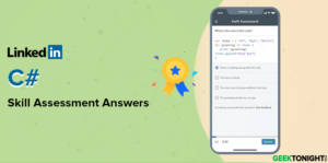 Read more about the article LinkedIn C# Skill Assessment Answers (2024)