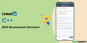 Read more about the article LinkedIn C++ Skill Assessment Answers (2024)