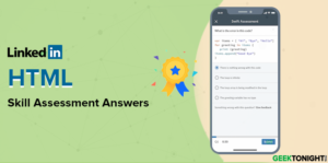 Read more about the article LinkedIn HTML Skill Assessment Answers (2025)