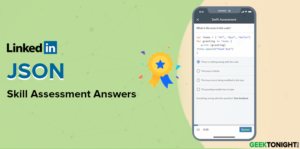 Read more about the article LinkedIn JSON Skill Assessment Answers (2024)