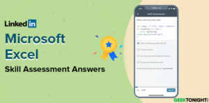 Read more about the article LinkedIn Microsoft Excel Skill Assessment Answers (2025)