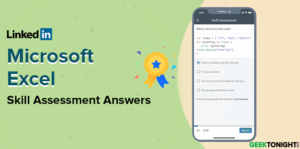 Read more about the article LinkedIn Microsoft Excel Skill Assessment Answers (2024)