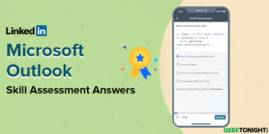 Read more about the article LinkedIn Microsoft Outlook Skill Assessment Answers (2024)