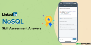 Read more about the article LinkedIn NoSQL Skill Assessment Answers (2025)