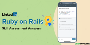 Read more about the article LinkedIn Ruby on Rails Skill Assessment Answers (2023)