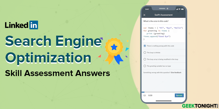 LinkedIn Search Engine Optimization Skill Quiz Answers