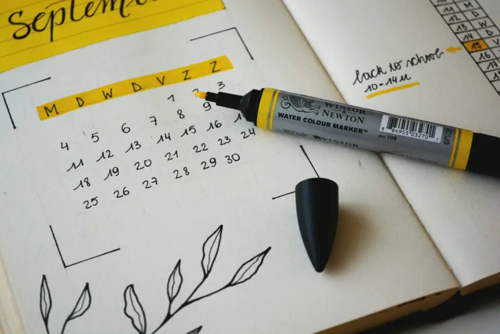 Ways a Tidy Calendar Will Make Your University Year a Breeze