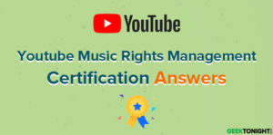 Read more about the article YouTube Music Certification Assessment Answers (2024)